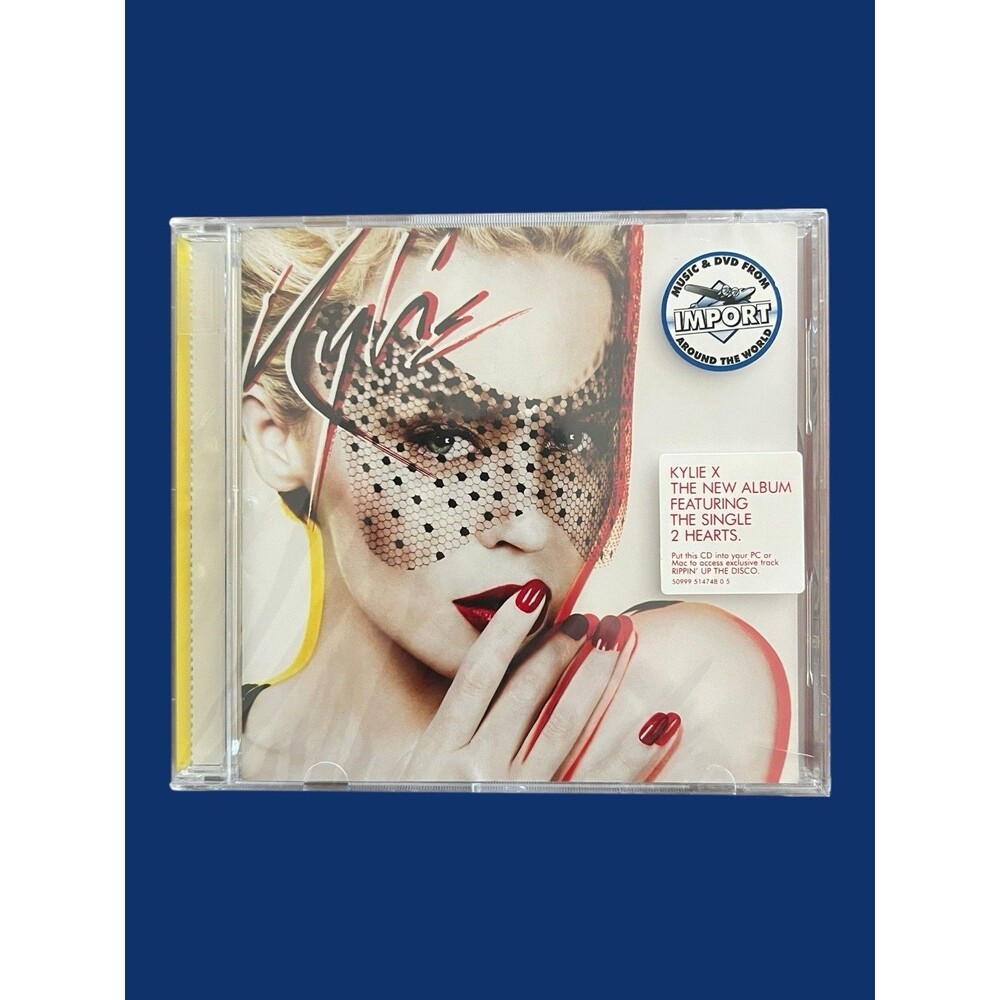 Kylie Minogue CD X Album Pop Dance Brand Sealed 2007 EMI 2 Hearts Enhanced